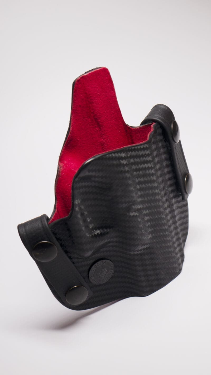 Carbon King of the Range OWB Holster w/ Rosso Corsa Interior - Image 6