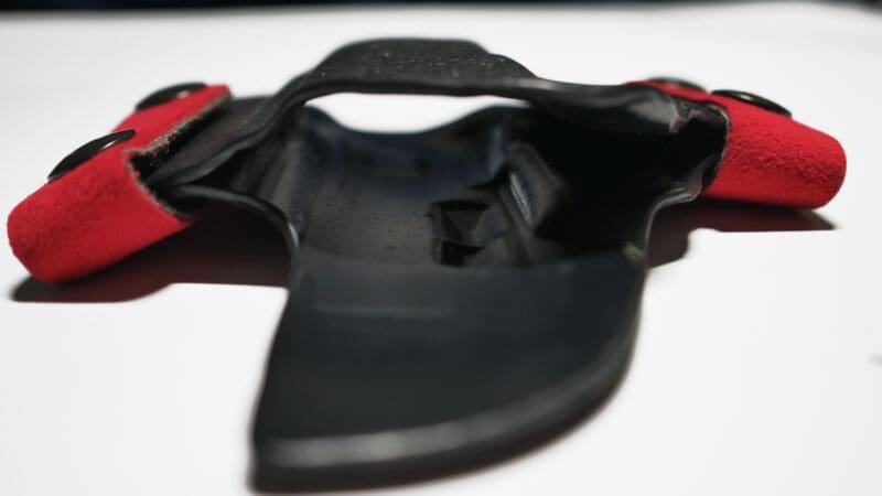 Kydex King Of The Range OWB Holster w/ Rosso Corsa Straps - Image 7