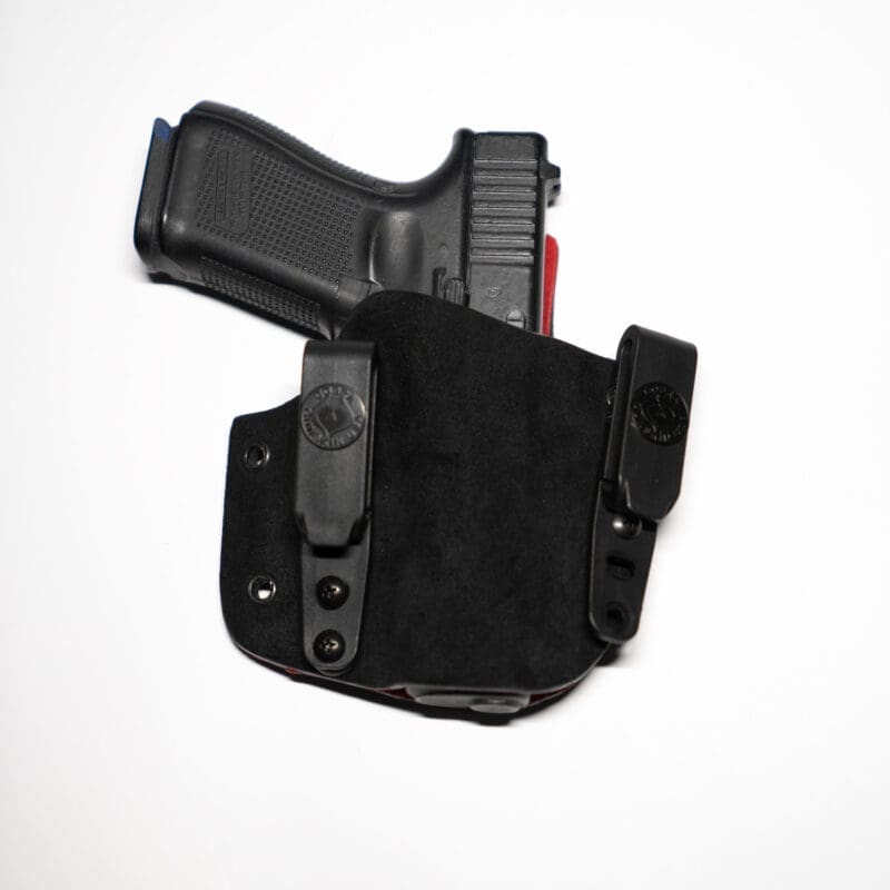 Nero Tactical King of the Range IWB Holster w/ Rosso Corsa Lining